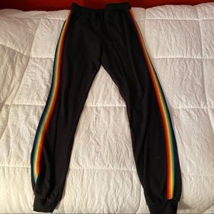 Forever 21 Joggers Pride Rainbow Leg